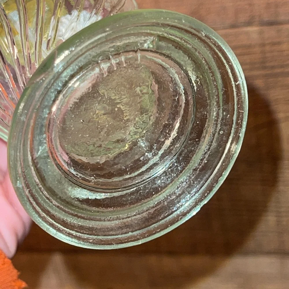Vintage Miniature Glass Oil Lamps